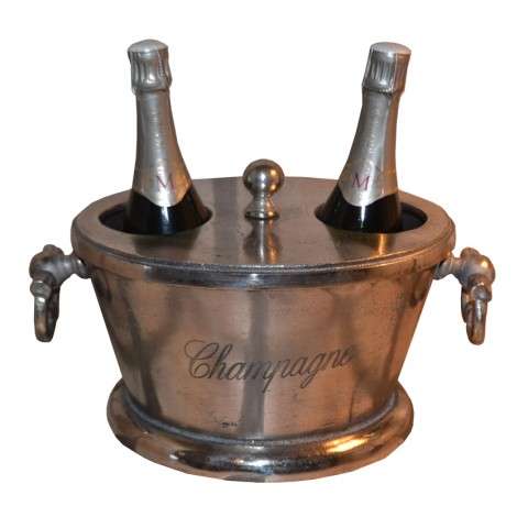 OVAL CHAMPAGNE TUB WITH LID