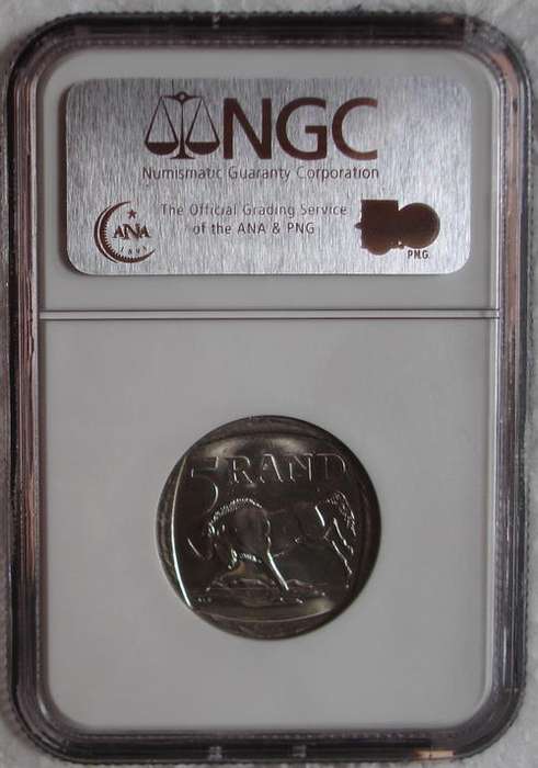 20 Year Anniversary - 1994 Presidential Inauguration R5 Coin - MS62 NGC Graded - Building In Front!