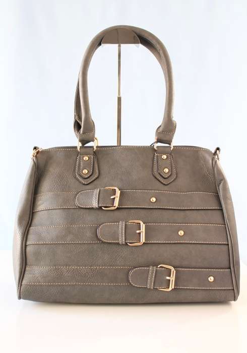**Gorgeous** Designer style HandBag in Timeless Grey, -step out in style!