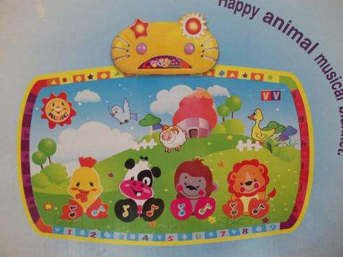 Baby Interative Learning musical BLANKET. Extra soft. Great stimulation and fun for Baby!