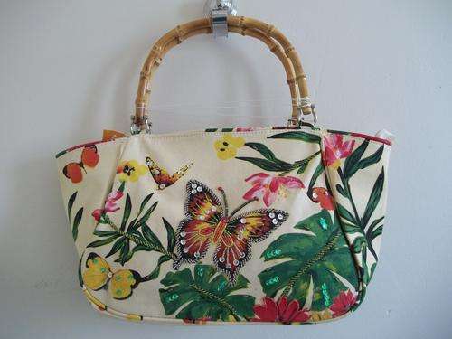 Colorful Designer style handbag with beads, BRIGHTEN UP THIS SUMMER with this GORGEOUS BAG!