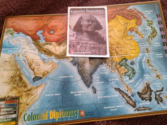 Colonial Diplomacy board game