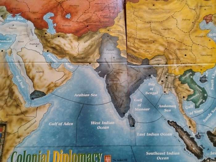 Colonial Diplomacy board game