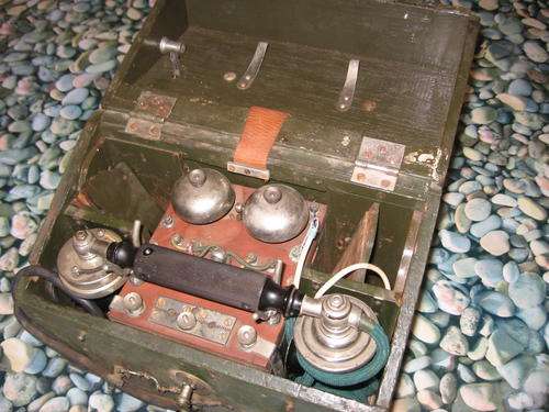 BRITISH ARMY FIELD TELEPHONE Ã¢ÂÂ BOER WAR