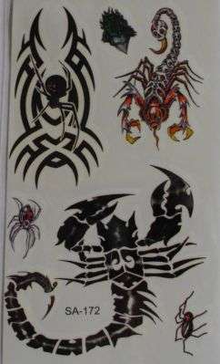 Colour Temporary Tattoo