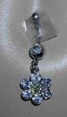 PRETTY FLOWER BELLYRING