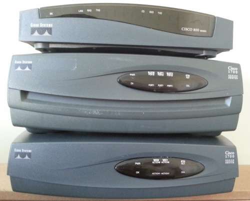 3 x CISCO ROUTERS