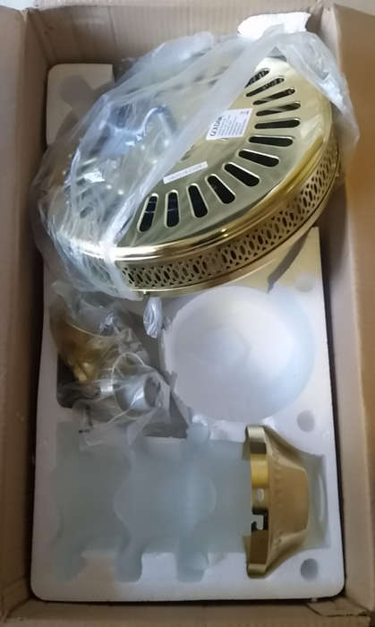 Package Wear - Display Unit - Goldair 132cm Retro 4 Blade Ceiling Fan (CF-400A)