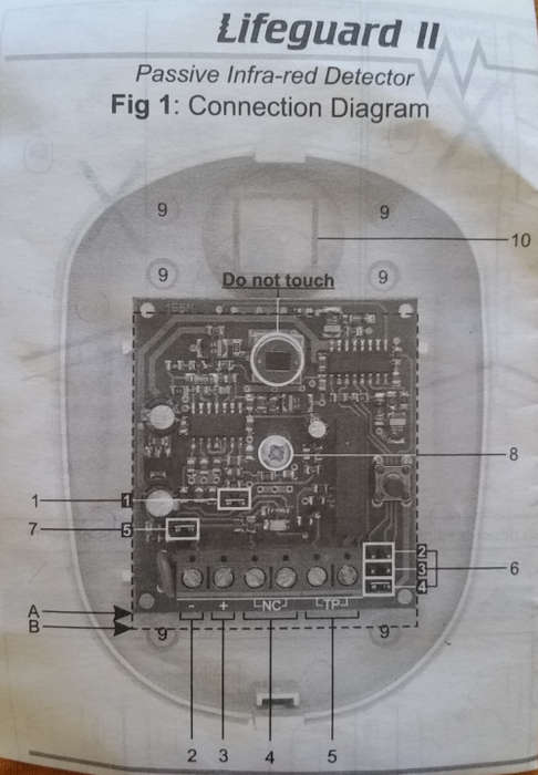 Lifeguard-ll Passive Infra-red Detector