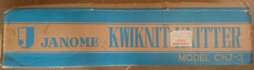 Janome Kwiknit Knitter - CHJ3 (Please Read)