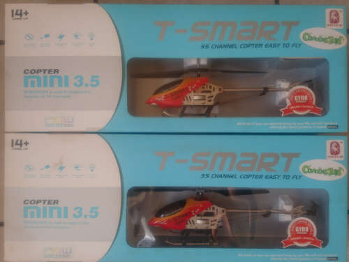 T-Smart 3.5ch Gyro Copter (Easy to Fly) - Metal Frame Structure (Ages 14+)