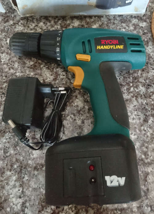 Ryobi 12V Cordless Driver Drill (HCD-12VR) - Display Unit
