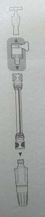 Gardena 15-20mm Multipurpose Round Tap Hose Connector (1 Bid for 4 Units)