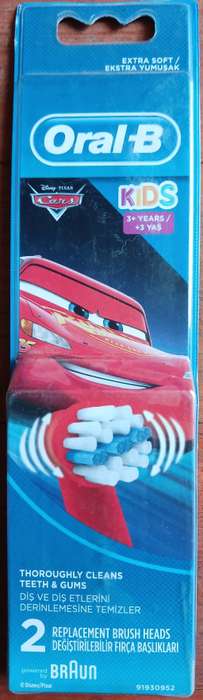 Oral B Disney Cars (2pk) Head