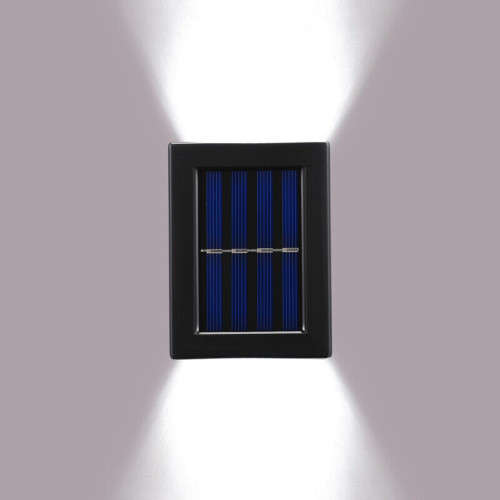 LED solar wall light outdoor garden waterproof solar light luminous courtyard staircase decoration