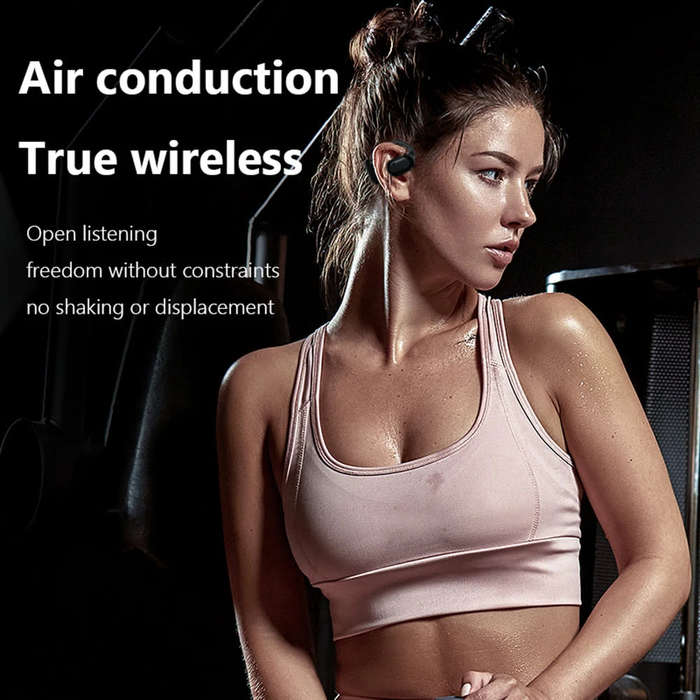 Air9 wireless sports headphones with heavy bass and noise reduction Bluetooth outdoor headphones