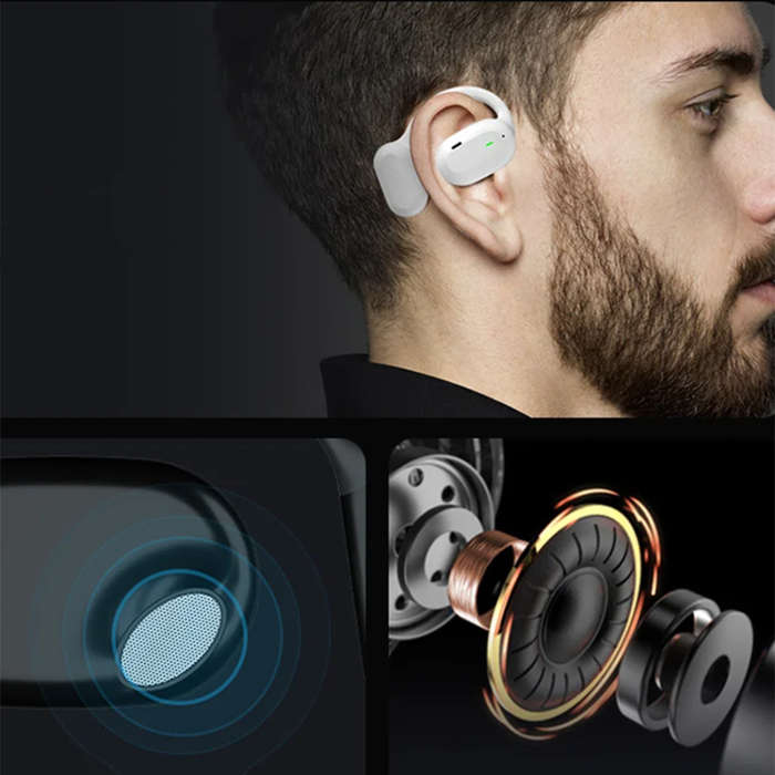Air9 wireless sports headphones with heavy bass and noise reduction Bluetooth outdoor headphones
