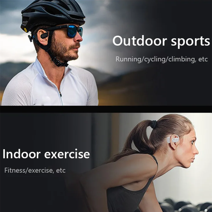 Air9 wireless sports headphones with heavy bass and noise reduction Bluetooth outdoor headphones