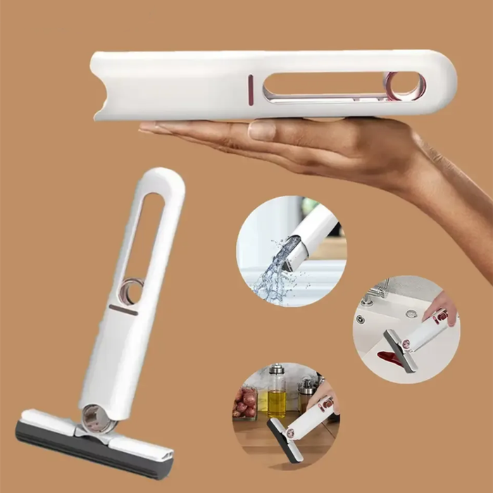 Portable Mini Mop Floor Cleaning Home Cleaning Tool Car and Office Desk Quick Cleaning