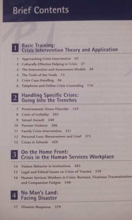 CRISIS INTERVENTION STRATEGIES TEXTBOOK