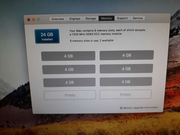 2x Xeon APPLE Mac Pro 5,1