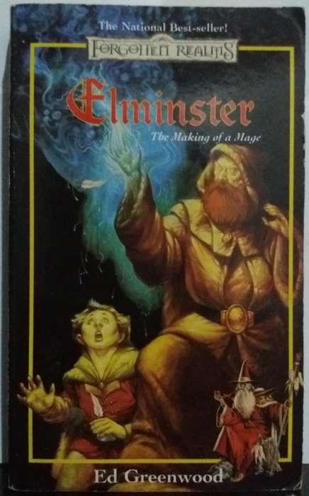 Books: Forgotten Realms - Elminster The Making of a Mage - by Ed Greenwood (Paperback) 331Pgs