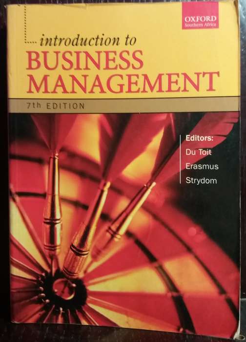 Introduction To Business Management (Paperback, 7th Edition)  (Oxford SA)