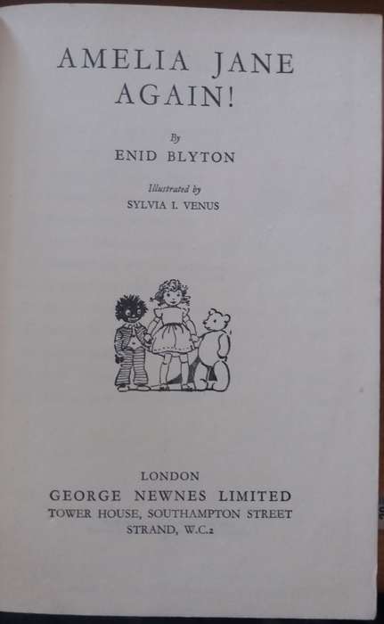 Amelia Jane Again - Enid Blyton (1951 Second Edition)