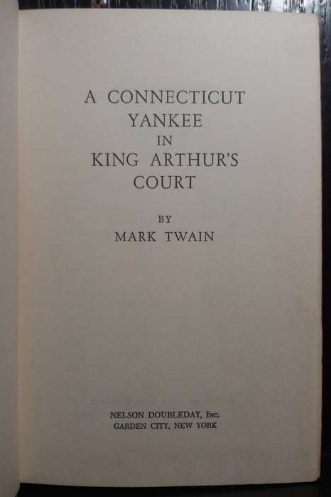 A Connecticut Yankee in King Arthur`s Court - Mark Twain (1969 HC)