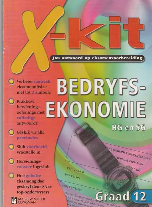X-Kit Bedryfsekonomie HG en SG Graad 12