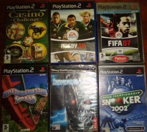 ***  6x PS2 GAMES BUNDLE ~ SPORTS PACK ~  BID PER GAME TO TAKE ALL 6 ***