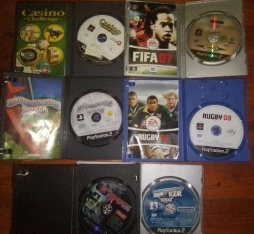 ***  6x PS2 GAMES BUNDLE ~ SPORTS PACK ~  BID PER GAME TO TAKE ALL 6 ***