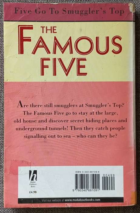 Famous Five, Five go to smuggler`s top - Enid Blyton