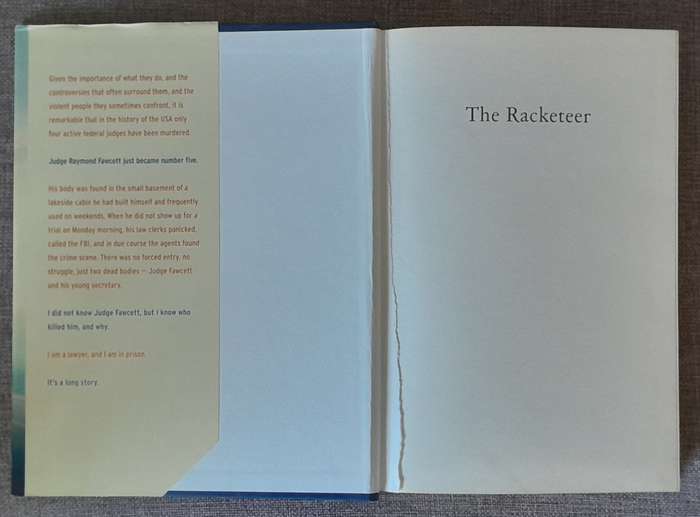 The Racketeer by John Grisham (Hardcover)