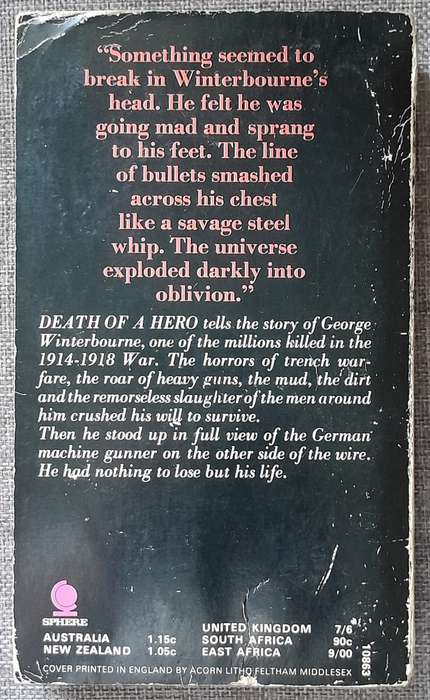 Death of a hero - Richard Aldington