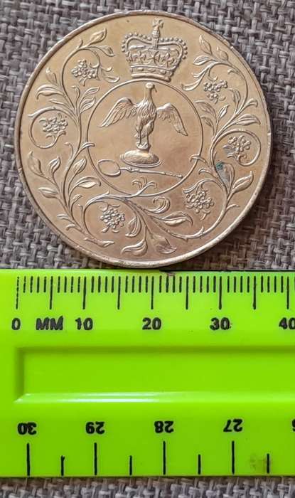 1977 Elizabeth DG REG FD Silver Jubilee Crown