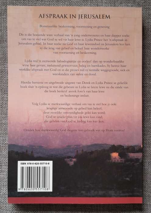 Afspraak in Jerusalem - Derek Prince (Book is brand new)