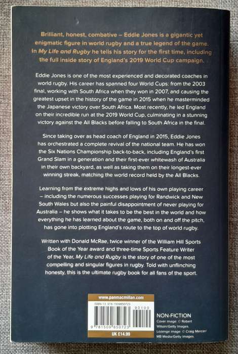 Eddie Jones - My life and Rugby The Autobiography