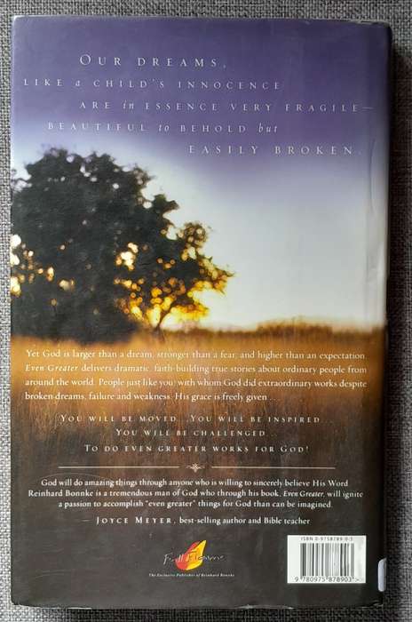 Even Greater - Reinhard Bonnke (Hardcover)
