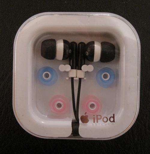 3.5MM Gold-Plated Plug Earphone for iPod and other MP3,MP4 [BLACK]