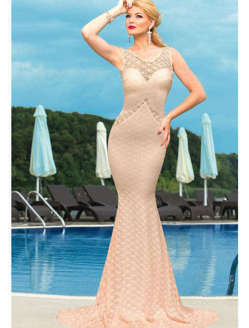 Red Evening Dress - - *Door delivery for only R150*