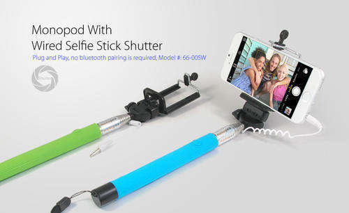 BLUE SELFIE STICK