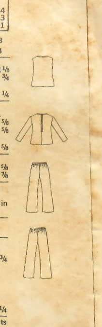 BUTTERICK 6320 TODDLERS TOP-VEST-PANTS SIZE 3 YEARS BREAST 22 COMPLETE SEWING PATTERN