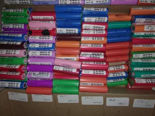 18650 Recycled Batteries - TESTED 2200 ~ 2249 mAh