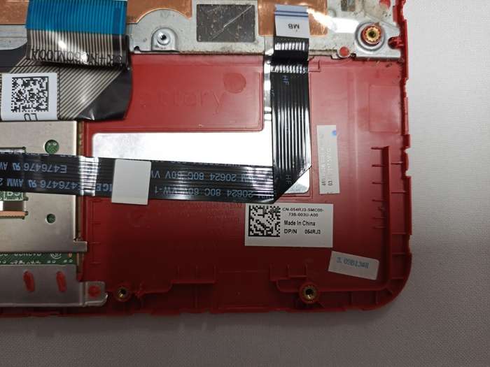 Dell Palmrest US Keyboard INSPIRON 11 (3162) RED CN-054RJ3
