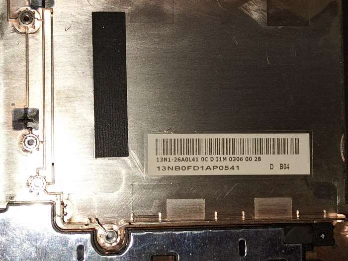 ASUS R542U Bottom Base Cover 13NB0FD1AP0541