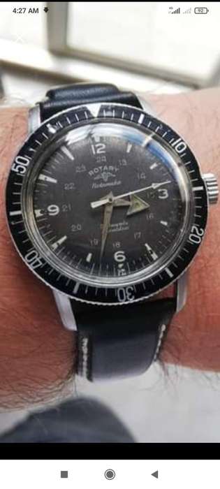*STUNNING * VERY COLLECTABLE AUTOMATIC ROTARY AQUAPLUNGE 666Ft Devil Diver 1960s open to offers