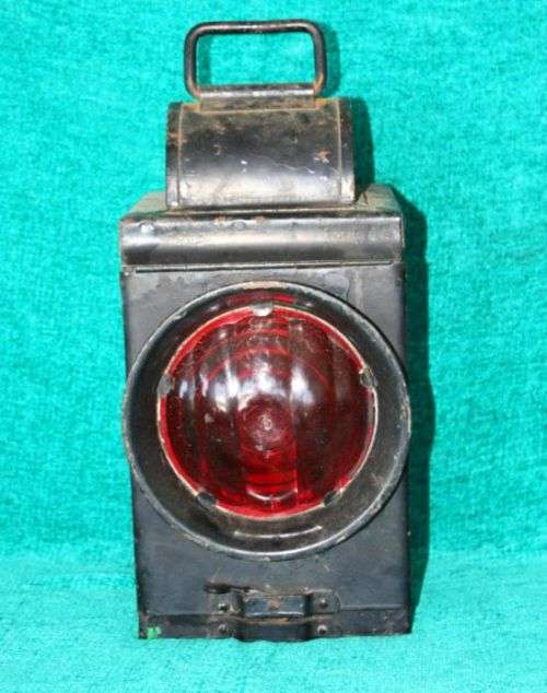 Vintage Railway Signal Lantern (big)