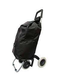 Grocery Large Shopping Trolley Bag On Wheels Push Tote Foldable Grocery Luggage