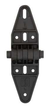 Premium No.1 Composite Plastic Hinge for Sectional Garage Doors - Pack of 2